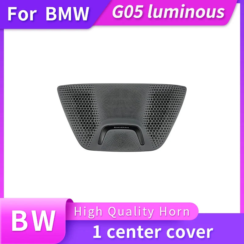 BMW X5 G05 / X7 Illuminated Speaker Set – Premium Aluminum Design