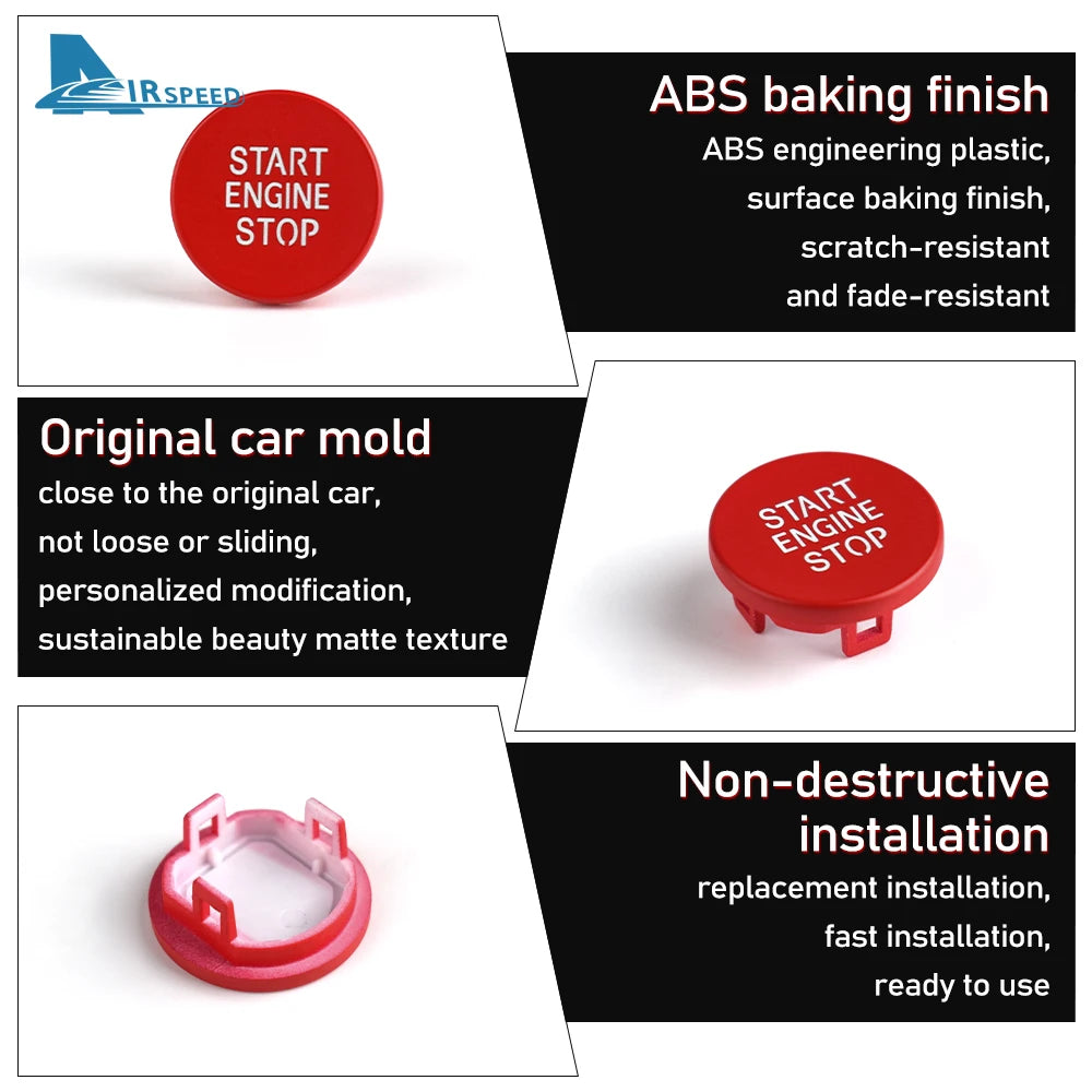 BMW Engine Start Button Ignition Cover