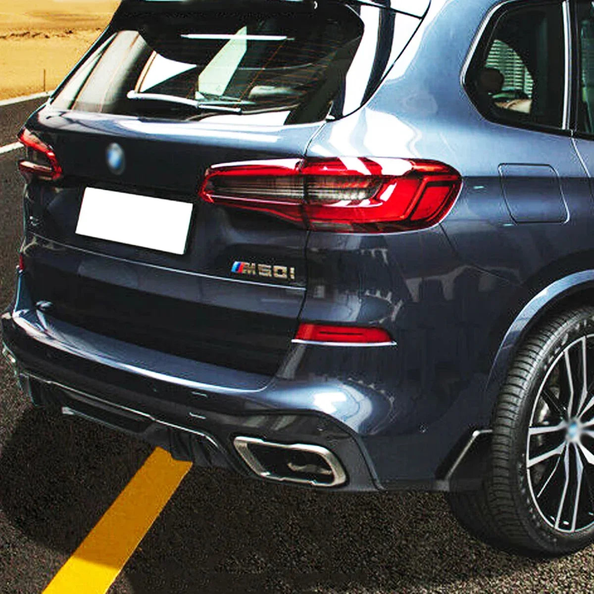 G05 X5 M Sport Bumper Diffuser Set