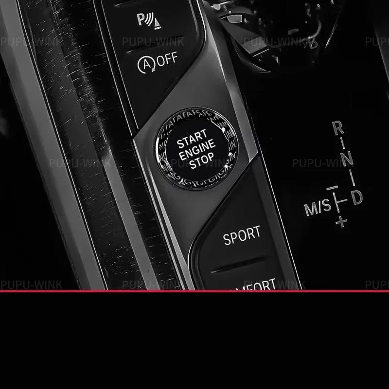 Crystal Start Stop Button