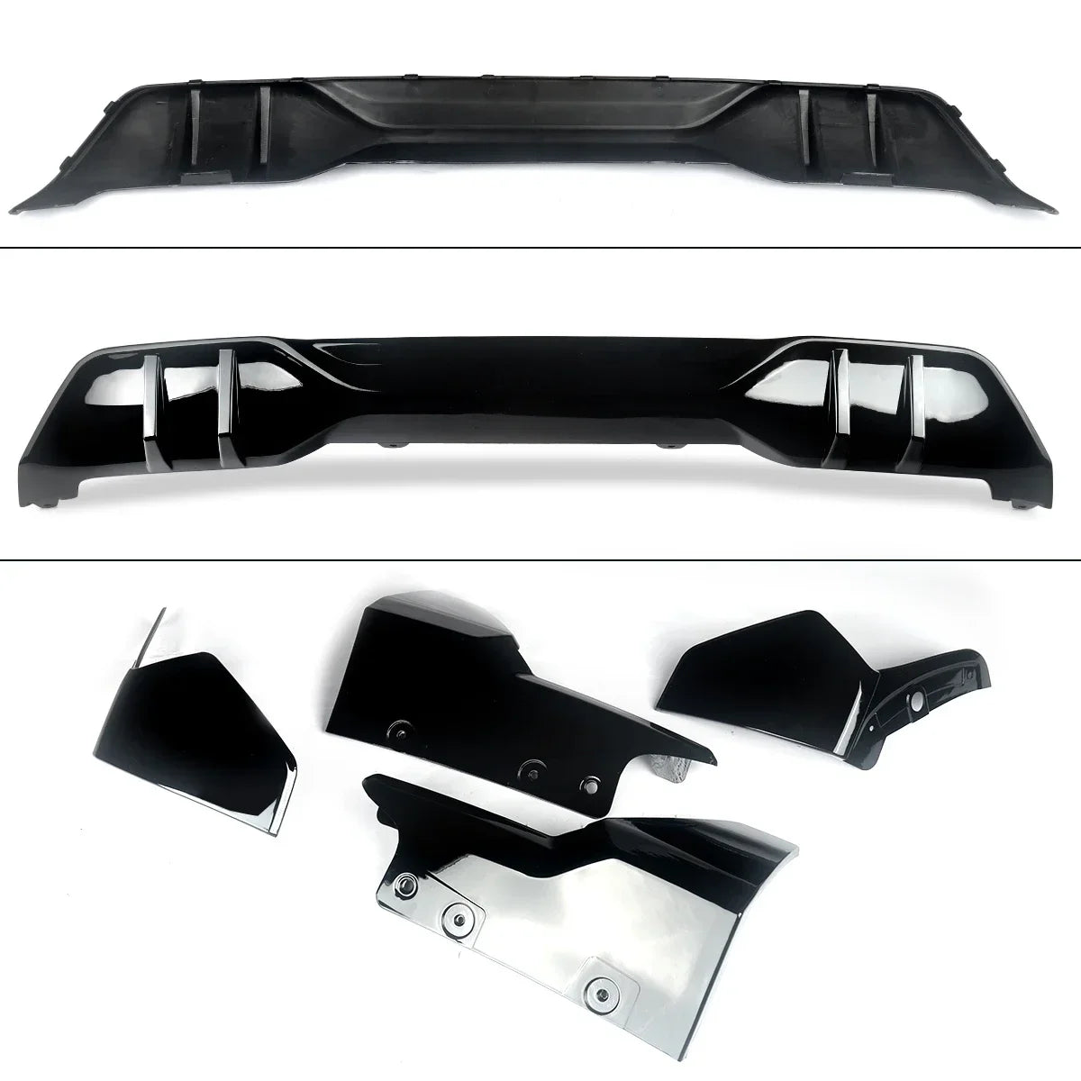 G05 X5 M Sport Bumper Diffuser Set