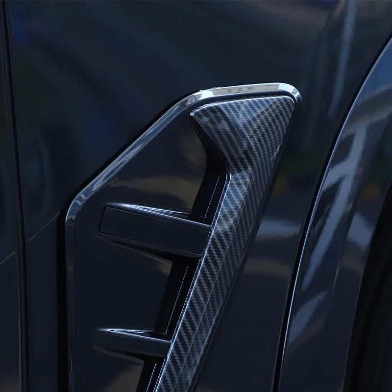 ABS Black Front Fender Air Outlet Trim