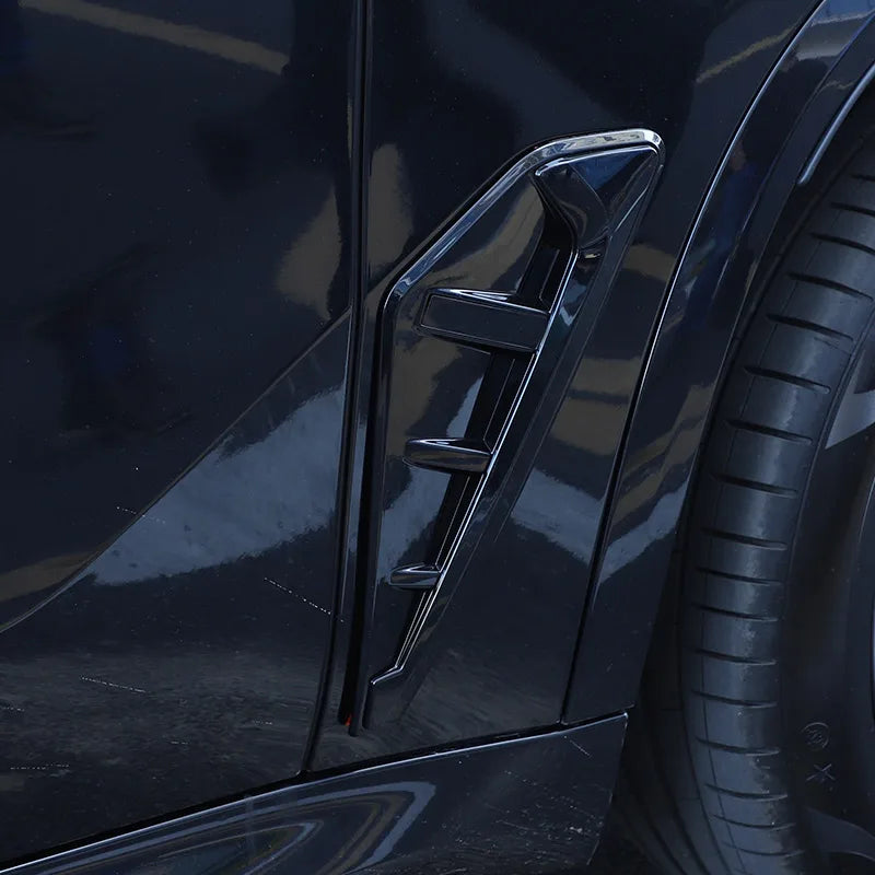 ABS Black Front Fender Air Outlet Trim