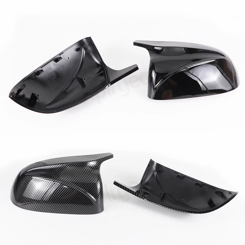 M Style Black Rearview Mirror Cover