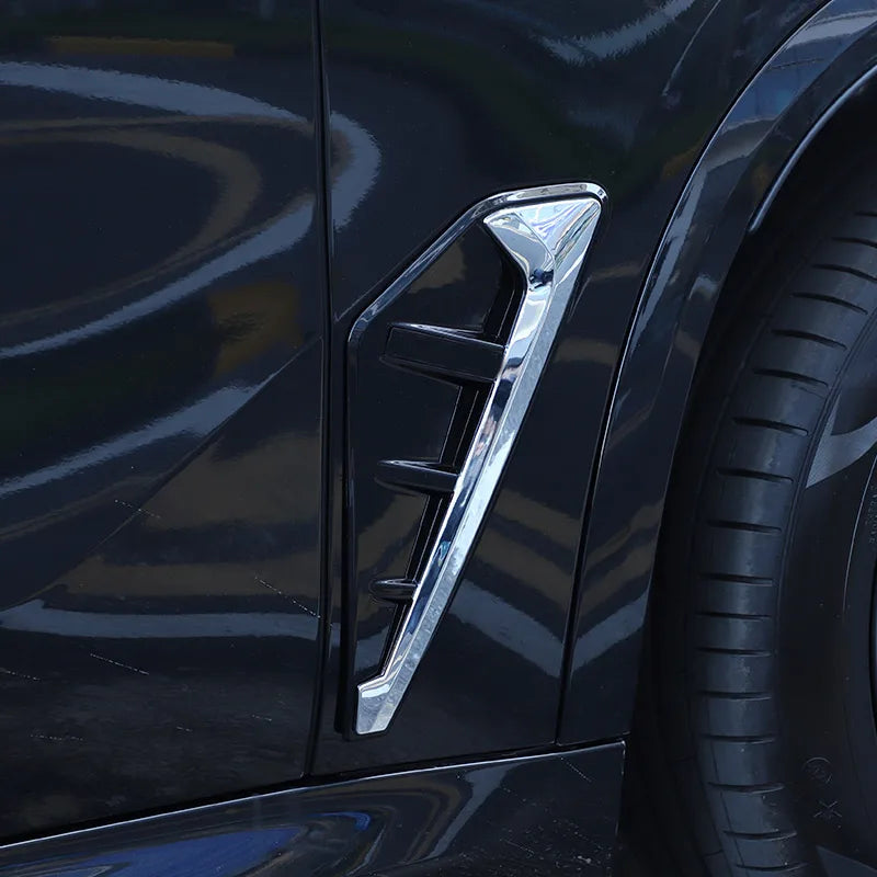 ABS Black Front Fender Air Outlet Trim