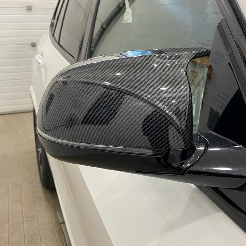 M Style Black Rearview Mirror Cover