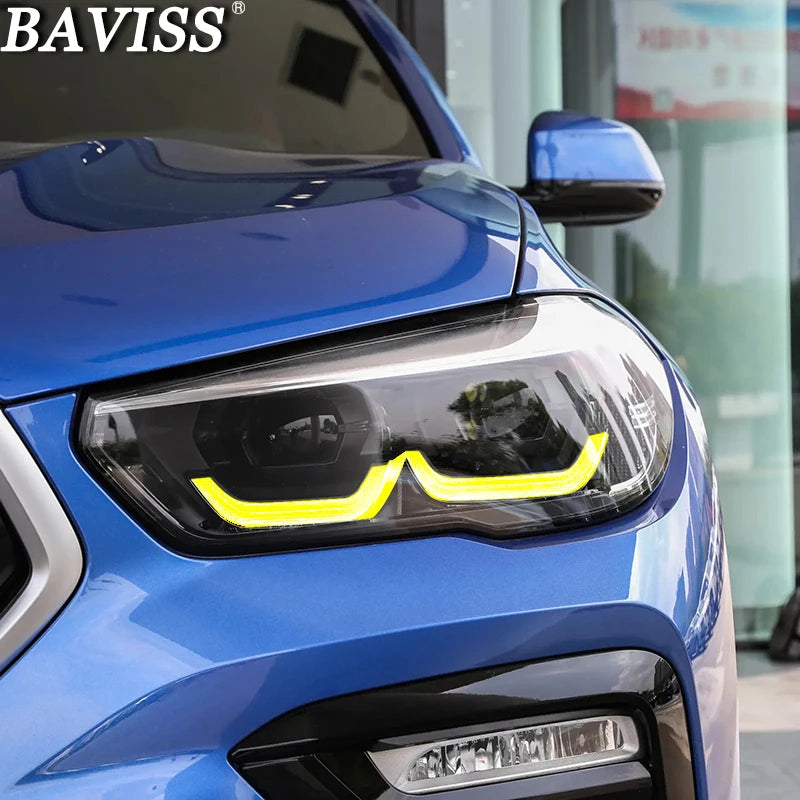 Yellow LED DRL Headlight Module
