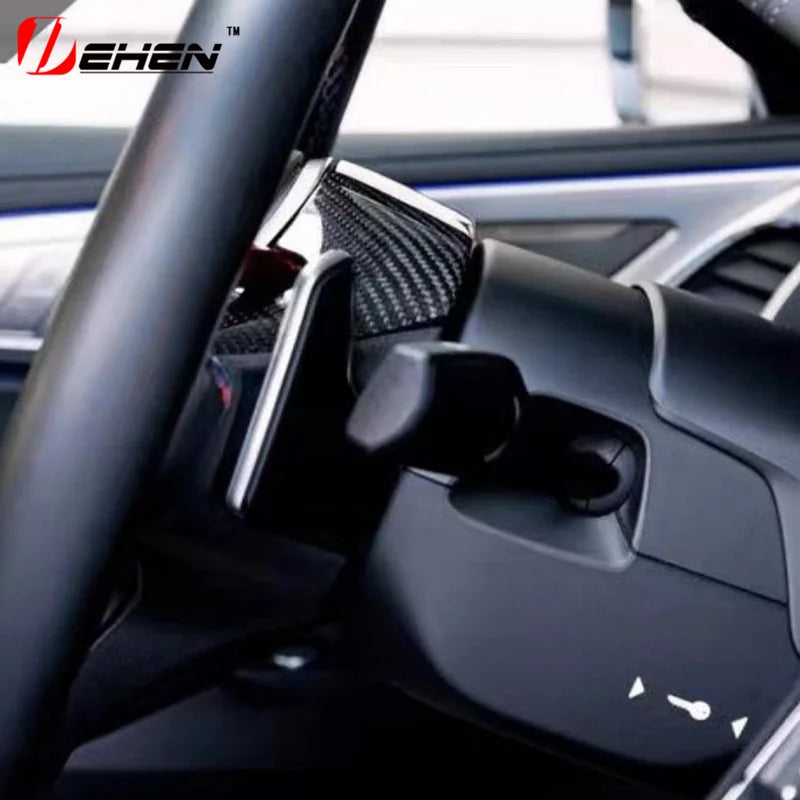 Carbon Fiber Steering Wheel Trim Cover
