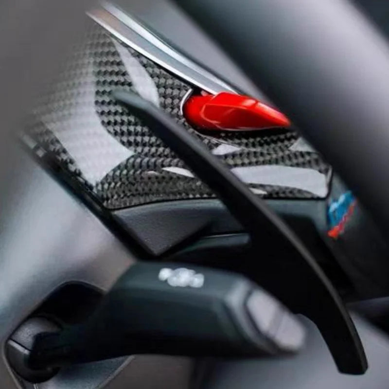 Carbon Fiber Steering Wheel Trim Cover