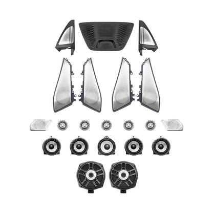 BMW X5 G05 / X7 Illuminated Speaker Set – Premium Aluminum Design