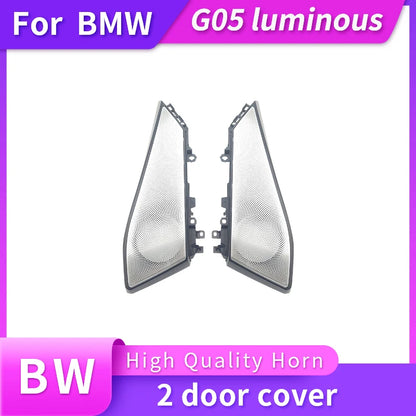BMW X5 G05 / X7 Illuminated Speaker Set – Premium Aluminum Design