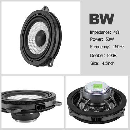 BMW X5 G05 / X7 Illuminated Speaker Set – Premium Aluminum Design