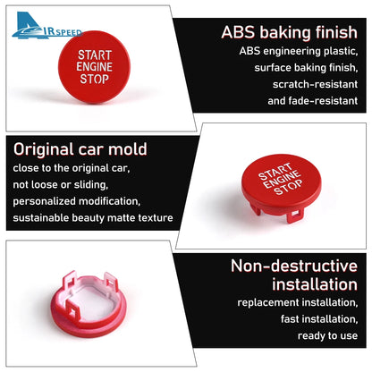 BMW Engine Start Button Ignition Cover