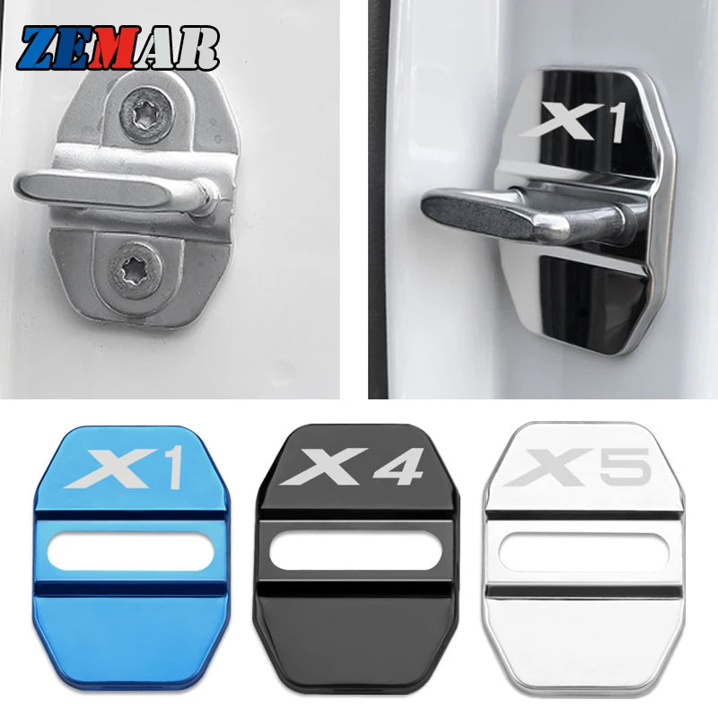 4pcs Car Door Lock Covers Protective Case