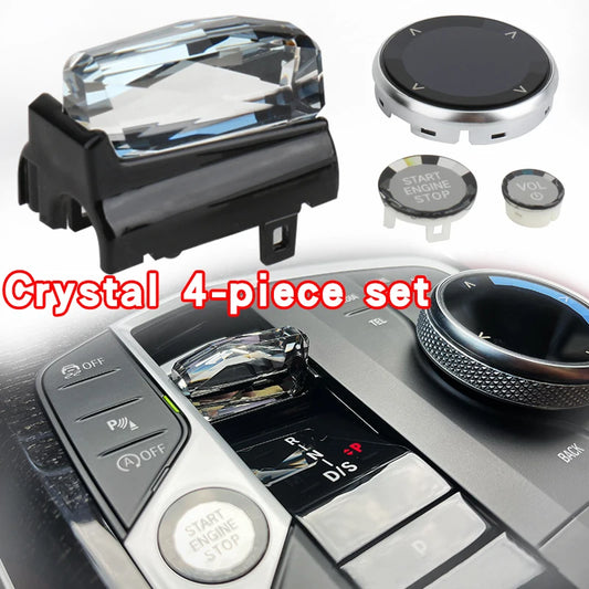 Crystal 4-piece set For BMW 3 Series i3 Gear Paddle