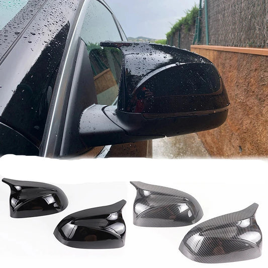 M Style Black Rearview Mirror Cover