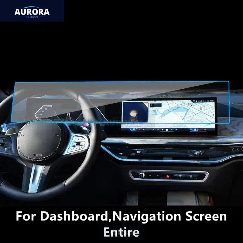 Dashboard & Navigation Screen Protective Film Anti-Scratch