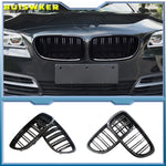 Load image into Gallery viewer, Gloss Black Kidney Grill Dual Slats Racing Grill
