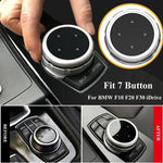 Load image into Gallery viewer, Car Multimedia Big Knob Covers Button Trim Control
