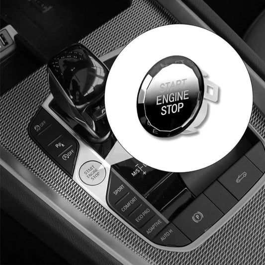 Crystal Car Engine Start Button