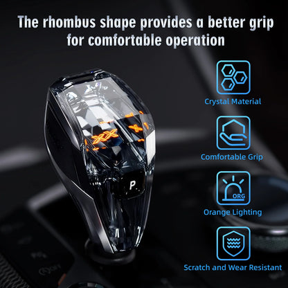 4 Piece Set Crystal Gear Shift Knob