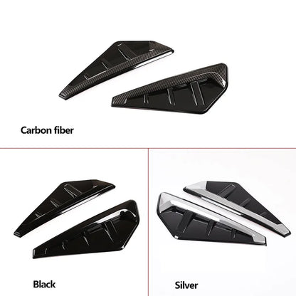 ABS Black Front Fender Air Outlet Trim