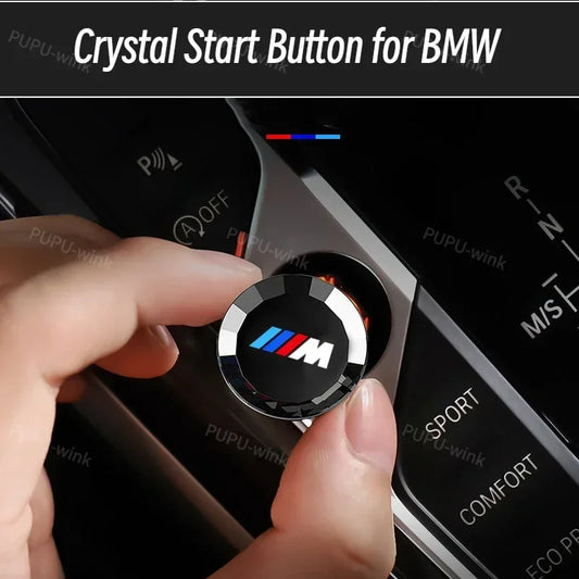Crystal Start Stop Button