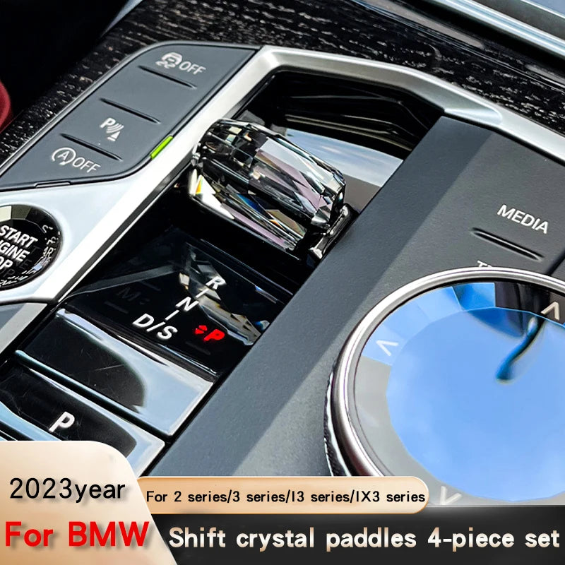 Crystal 4-piece set For BMW 3 Series i3 Gear Paddle