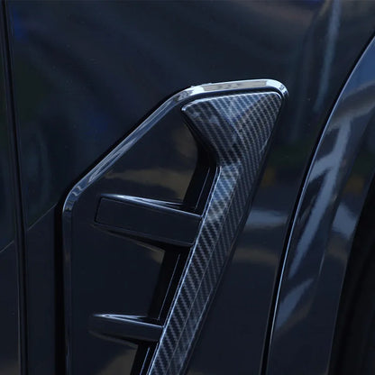 ABS Black Front Fender Air Outlet Trim