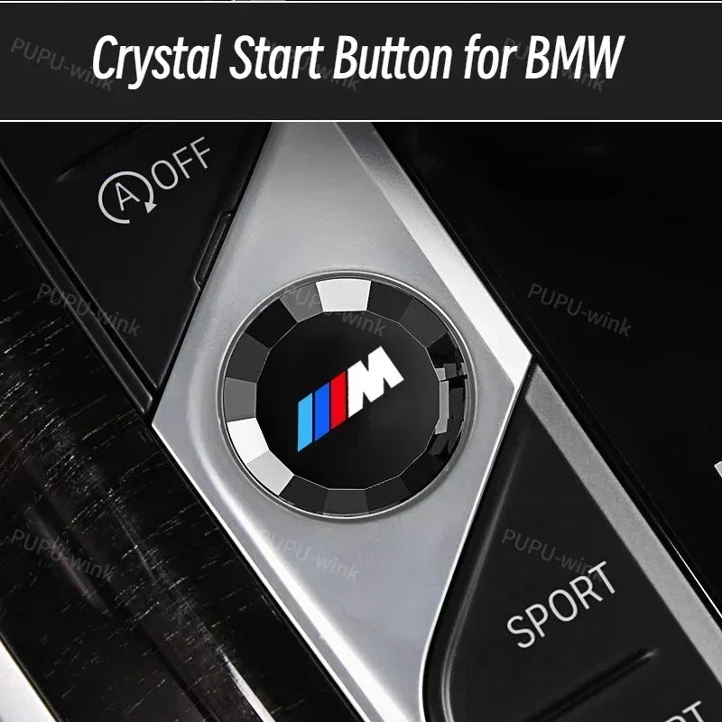 Crystal Start Button for BMW