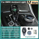 Load image into Gallery viewer, Crystal Gear Shift Knob Kit with Sync Ambient Light
