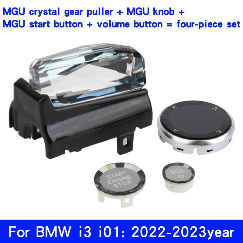 Crystal 4-piece set For BMW 3 Series i3 Gear Paddle