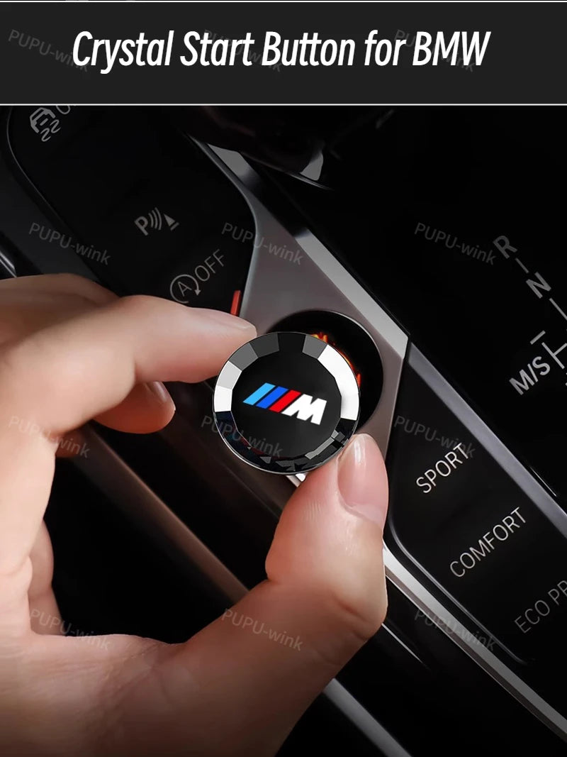 Crystal Start Stop Button