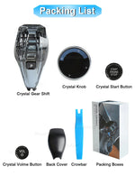 Load image into Gallery viewer, 4 Piece Set Crystal Gear Shift Knob Set
