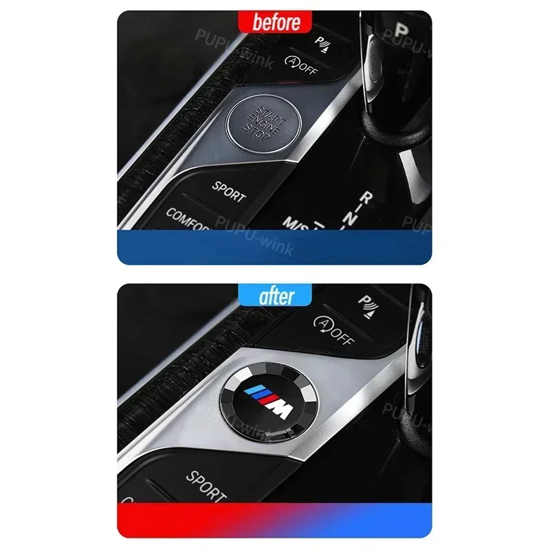 Crystal Start Button for BMW