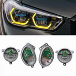 Load image into Gallery viewer, Yellow DRL LED Modules Full Laser Headlight
