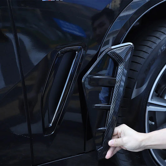 ABS Black Front Fender Air Outlet Trim